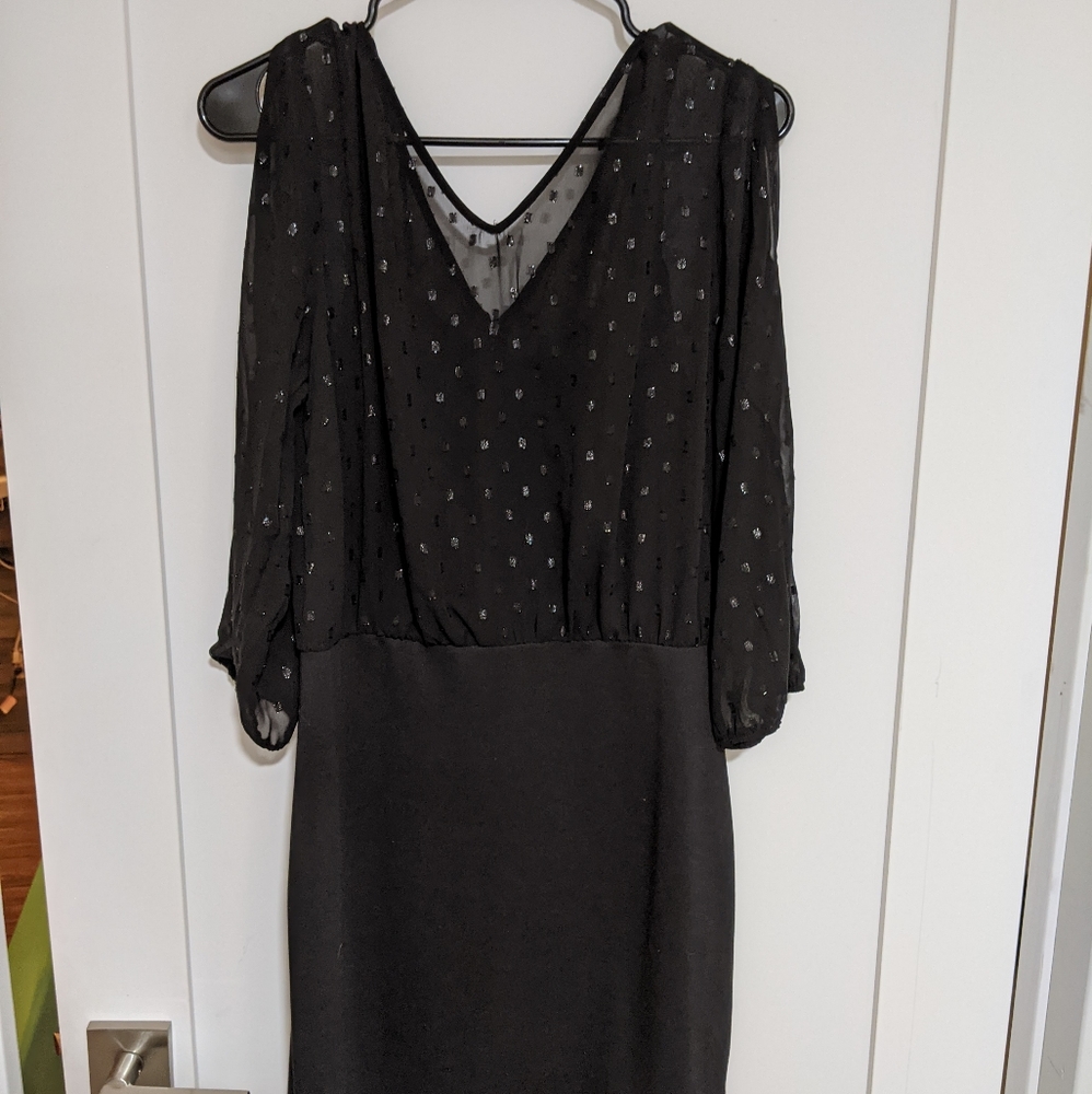 Black pencil skirt dress